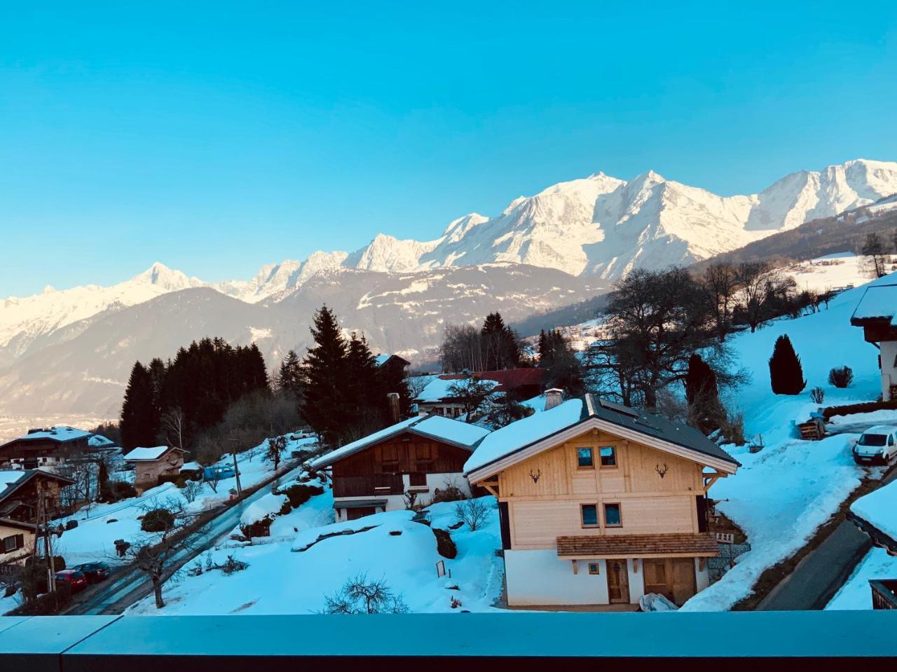 Aparthotel Le Floralp Combloux Exterior foto