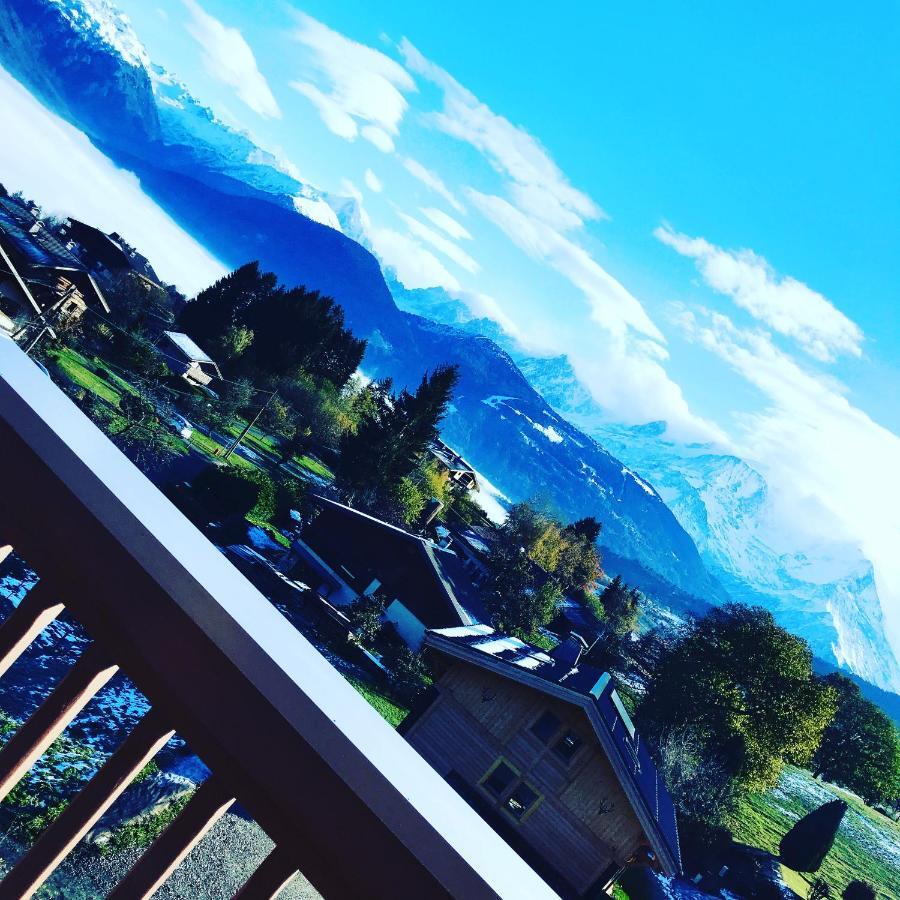 Aparthotel Le Floralp Combloux Exterior foto
